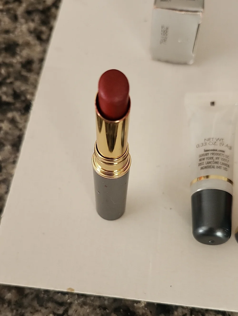 Lancome Juicy Wear Ultra Lasting Full Colour & Shine Lip Duo- Candy Apple